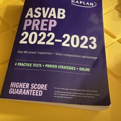 ASVAB Prep Book From Kaplan