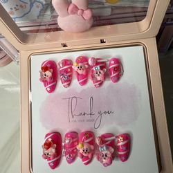 Kirby Y2K Press on nails