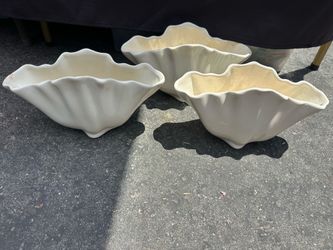 Vintage White Pottery