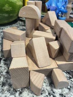 Wooden Building Blocks 
