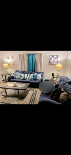Couch and loveseat