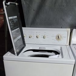 Lavadora Kenmore Heavy Duty Con Garantía Lusiendo Y Trabajando Exelente Tina De Peltre $270