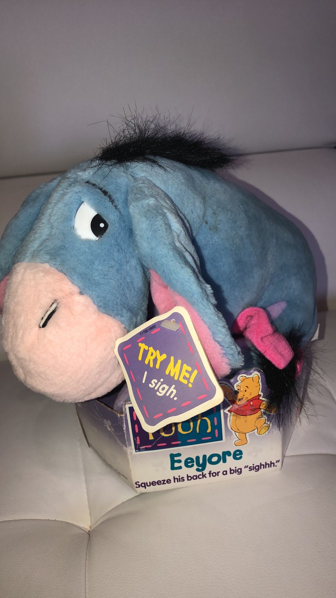 Plush Eeyore disney Winnie the Pooh