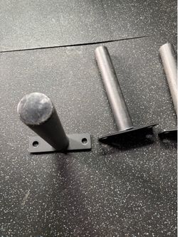 Weight plate pegs 12”