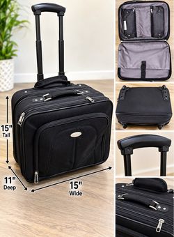 Samsonite Rolling Carry-On / Business Travel Bag – Clean & Ready to Use