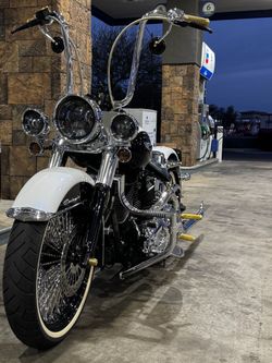 Custom Harley-Davidson Softail Motorcycle