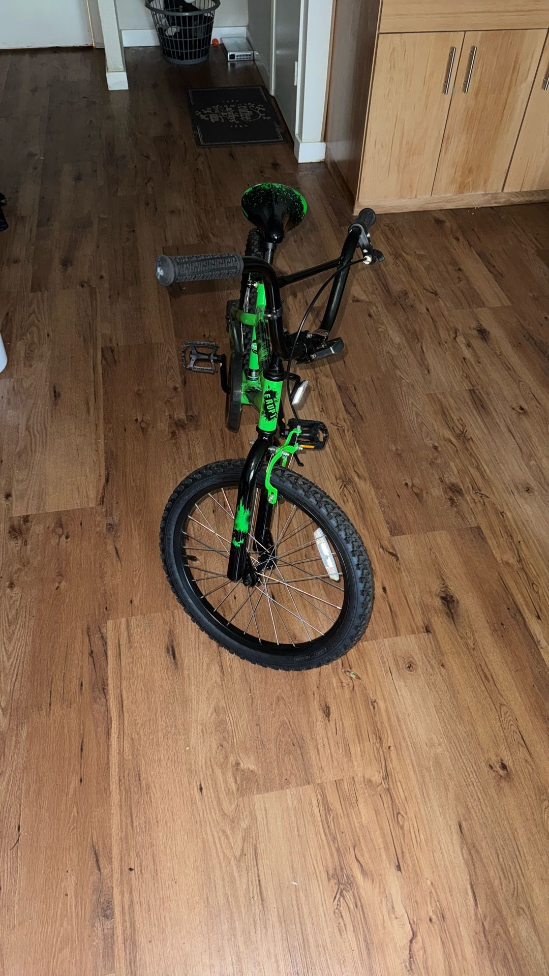 Green “ERUPT” bike