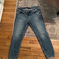 Women’s silver Jeans