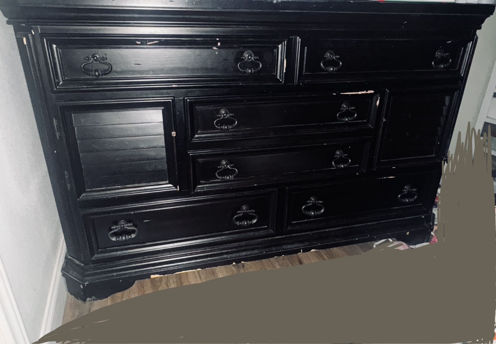 Black Dresser