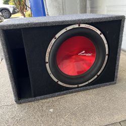 15” Subwoofer W/vented Box