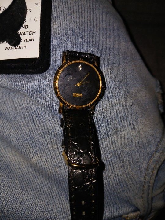 Diamond Quarts Watch 