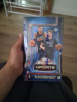 2025/26 Topps Chrome Basketball Update Series Hobby Box
