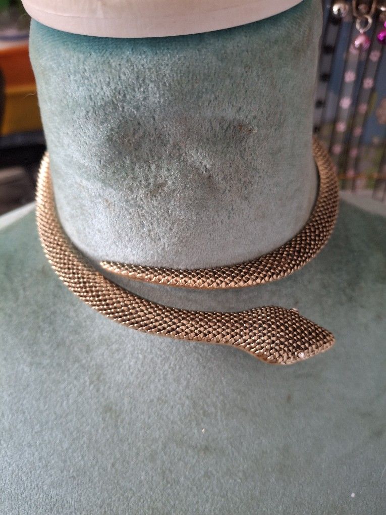 Snake Choker Necklace