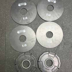 5lbs And 2.5lbs Weight Plates 