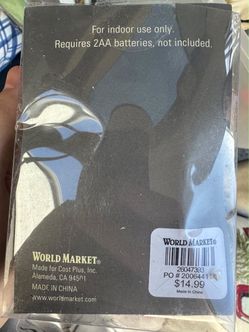 World Market Battery-Operated Indoor Decor
