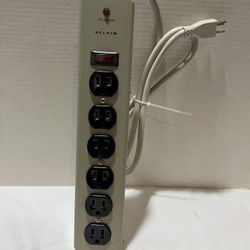BELKIN - Electric All Metal Surge Protector 6-Outlets , 15A-120V 60HZ 5FT 