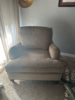 Chair & ottoman