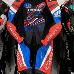 Alpinestars Motorcyle Leather Suit / GP Force Honda