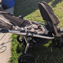 City Select Double Stroller w-attachments