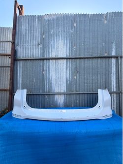 2018 2019 2020 2021 2022 2023 2024 Chevy Chevrolet Equinox Rear Bumper White OEM (ORIGINAL)
