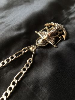 14K Jesus Necklace
