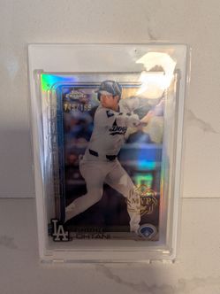 2026 Topps Chrome Shohei Ohtani 2025 MVP Stamped Buyback Refractor 149/199