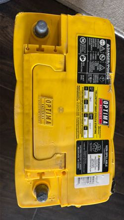 OPTIMA TRUCK BATTERY YELLOW TOP