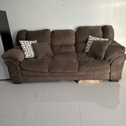 Brown Sofa Set $80