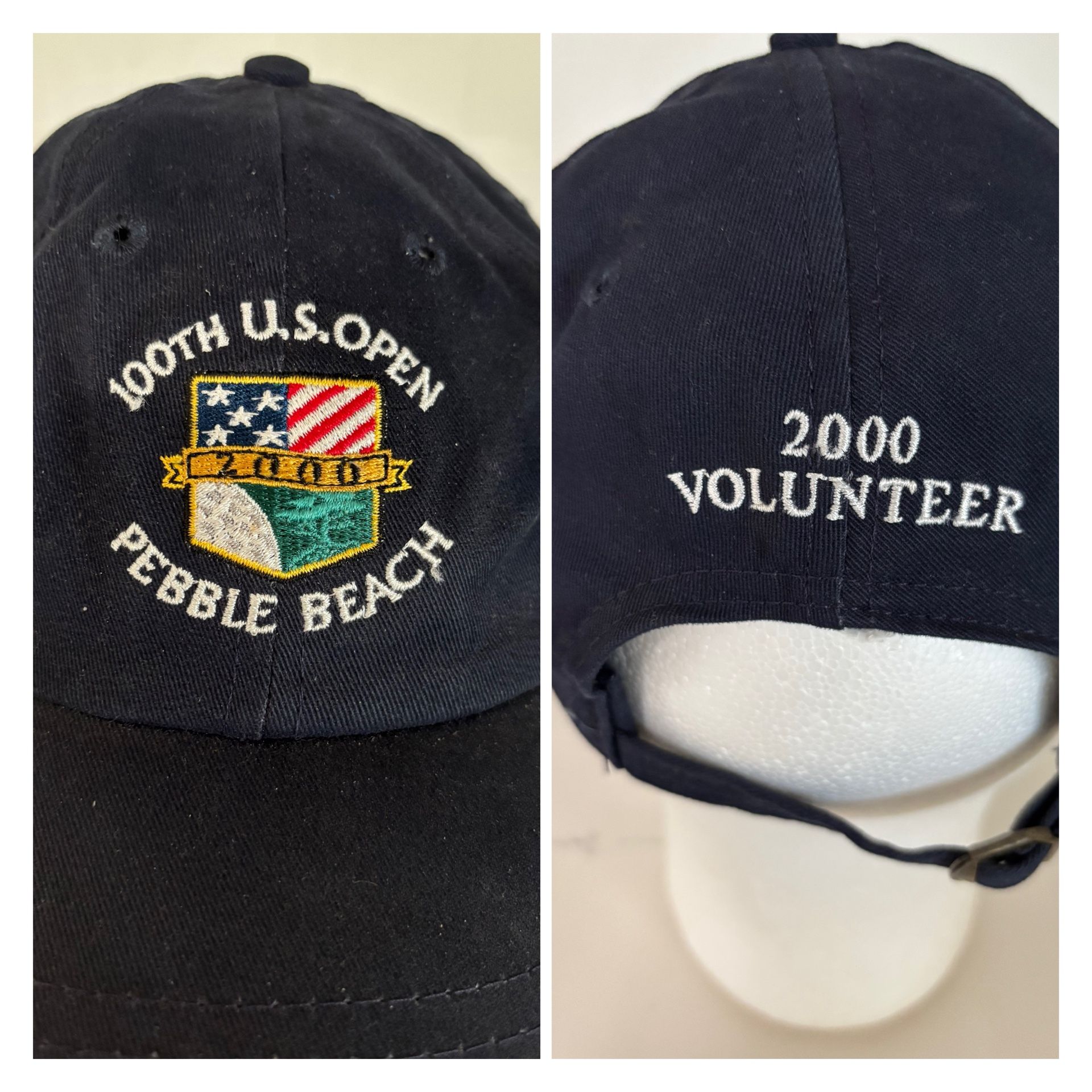 RARE 2000 USGA 100th U.S. OPEN VOLUNTEER GOLF CAP (CUTTER & BUCK)!