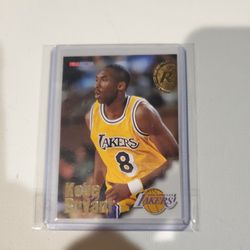 NBA Hoops 96-97 Kobe Bryant Rookie Card.