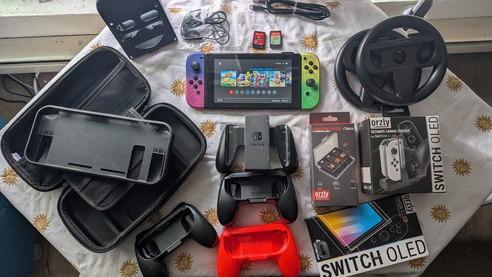 Switch Console And Accessories