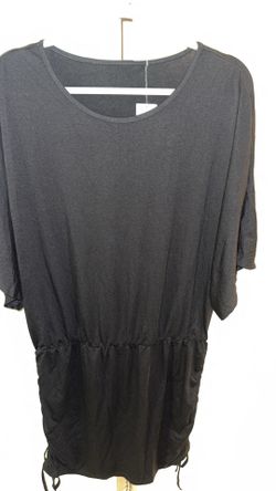 Cupshe black cover up XL