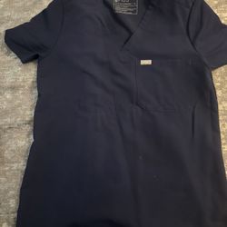 Figs Scrub Top 