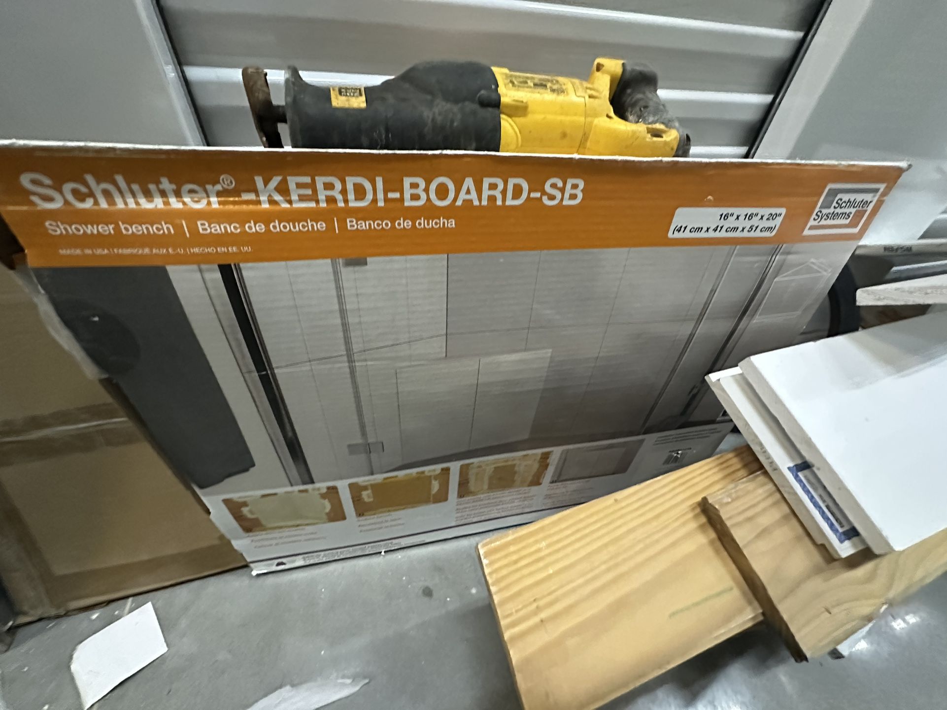 Kerdi Board Sb Corner Seat