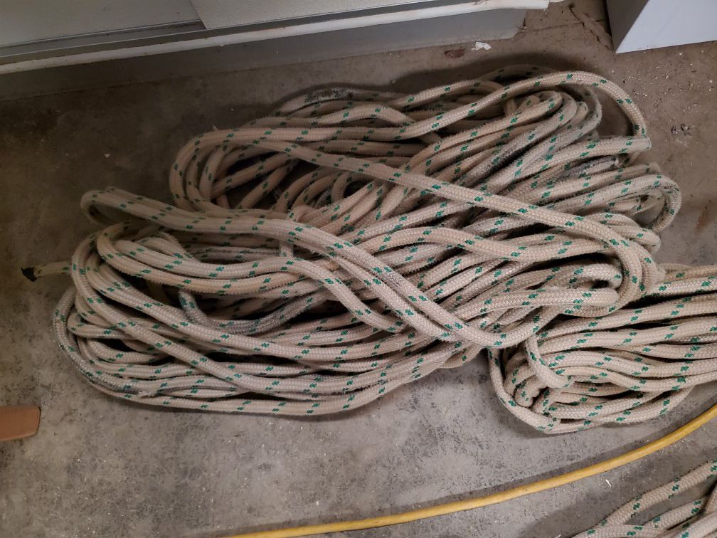 150ft ropes (2) 1.00per foot