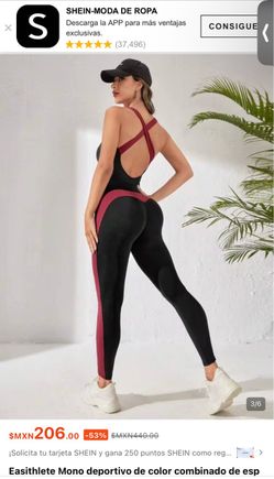 SHEIN -2- Black and Red Jumpsuits