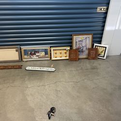 Assorted Wall Art and Decor $10 for all