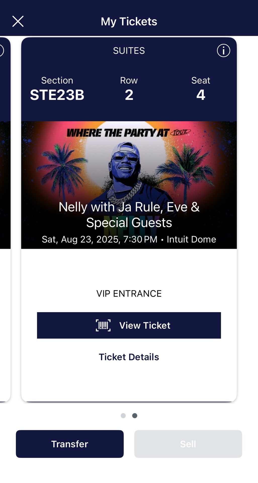 Nelly (where The Party At Tour)