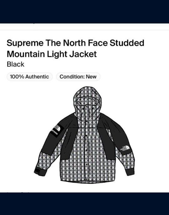 Supreme The North Face Jacket Size Large