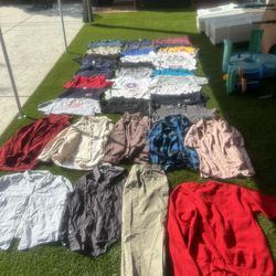 Lote mixto ropa de hombre 37 piezas $15 Mix Clothing Men’s Bundle Lot 