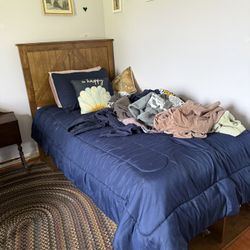 Wood Twin Bed