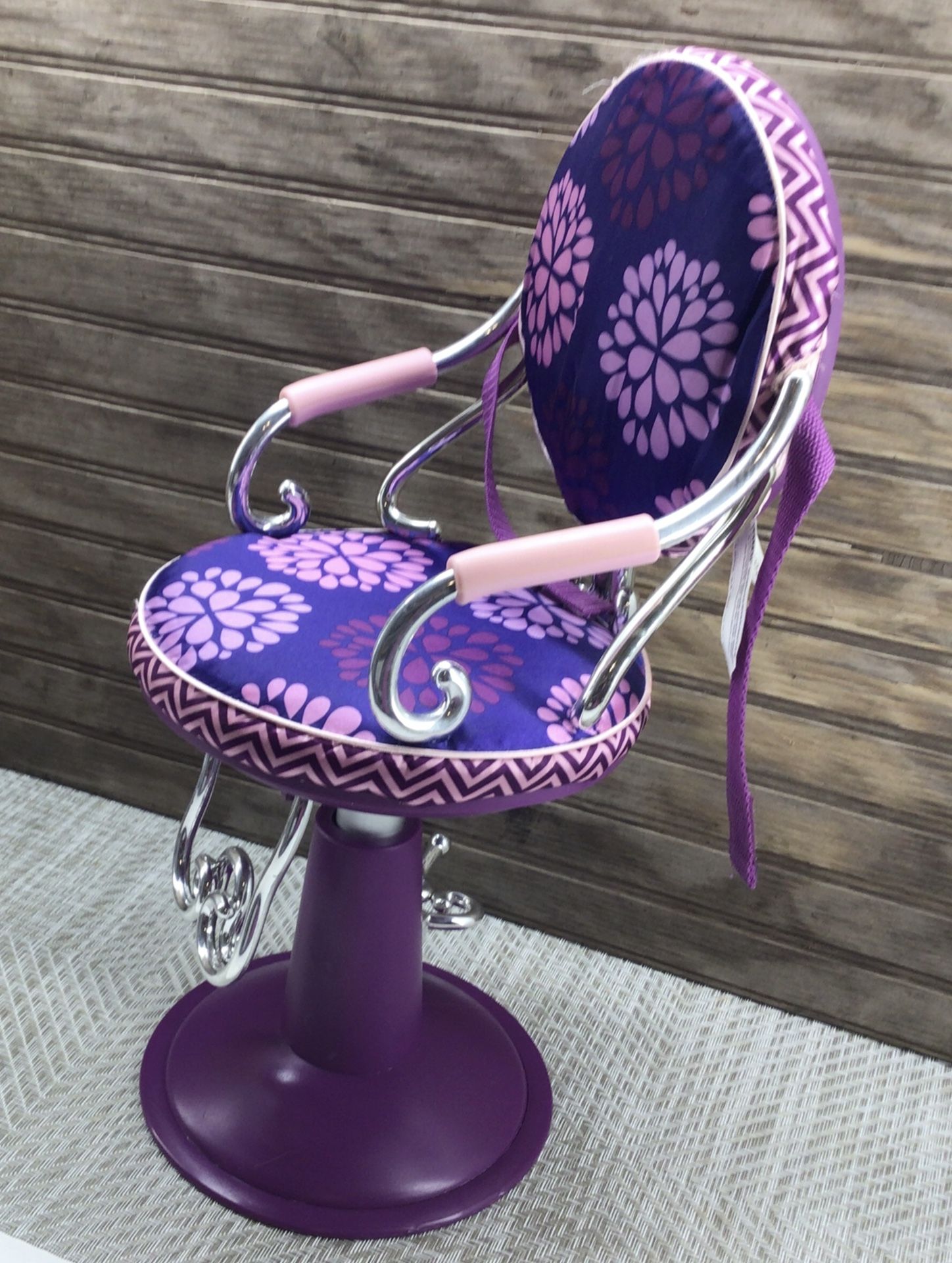OG Our Generation  Purple Salon Doll Chair (Also For American Girl)