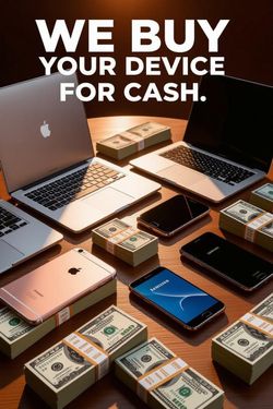 Sell Your Phones NOW! Top $$   for iPhones, Samsungs, Macs, Video Games & More – New, Used, or Locked!
