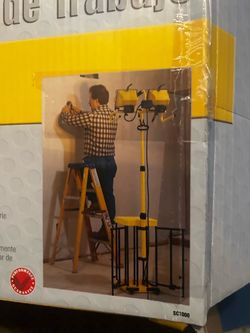 Regent 1000 Watt Portable Dual Light Halogen Cage Light Professional Lighting System by