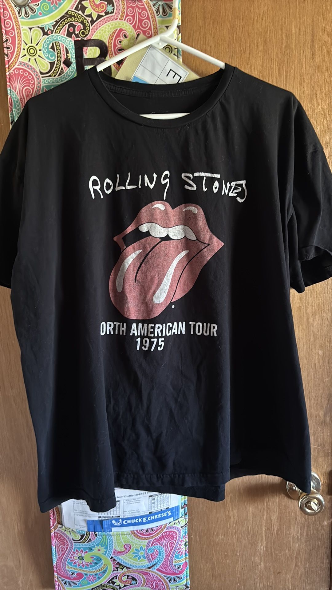 Rolling Stones Tee Shirt Black XXL