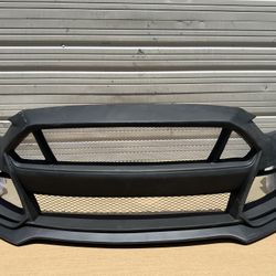 2015 2016 2017 Ford Mustang GT500 Look Fiberglass Front Bumper 