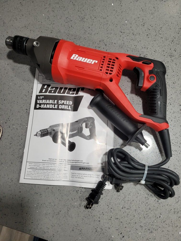 9 Amp Reversible Drill