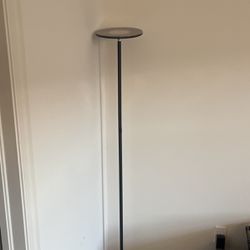 Standing Touch Lamp With Adjustable Head