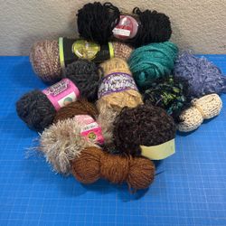 Yarn 10 Skeins Various Styles/Colors