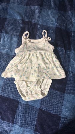 Baby Girl Floral Romper Dress